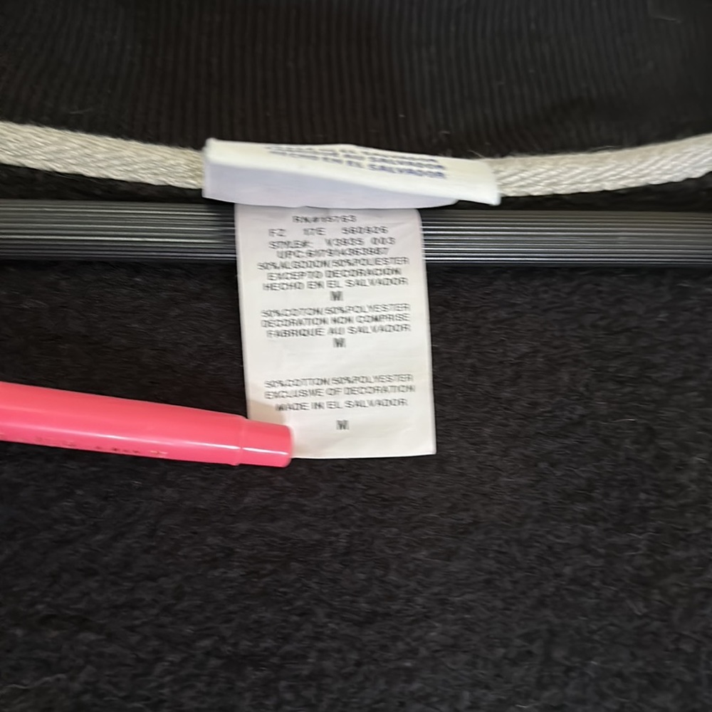 SOLD champion authentic black zip up sweatshirt size medium - Picture 8 of 8